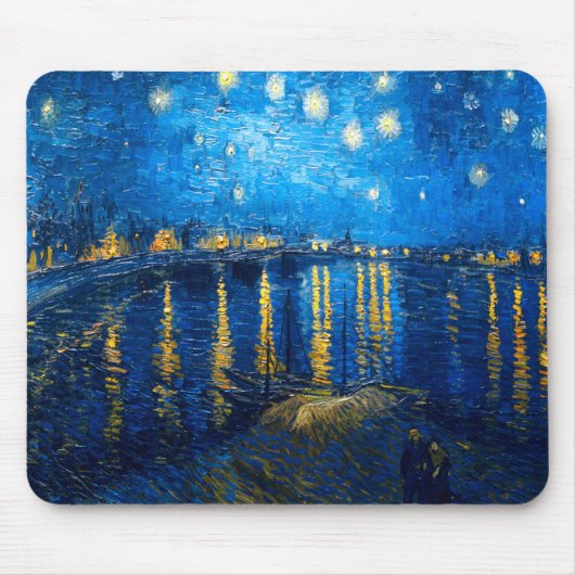 Sterrennacht over de Rijn, Van Gogh Muismat (Voorkant)