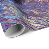 Sterrennacht over de Rijn, Vincent van Gogh. Cadeaupapier (Rol Hoek)