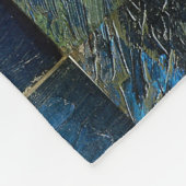 Sterrennacht over de Rijn Vincent van Gogh Fleece Deken (Hoek)