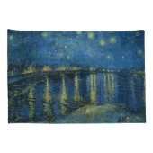 Sterrennacht over de Rijn Vincent van Gogh Kussensloop (Achterkant-Rechts)