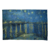Sterrennacht over de Rijn Vincent van Gogh Kussensloop (Voorkant-Links)