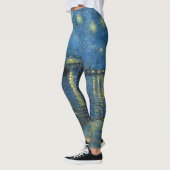 Sterrennacht over de Rijn Vincent Van Gogh Leggings (Links)