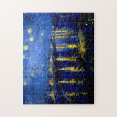 Sterrennacht over de Rijn Vincent van Gogh Vect Legpuzzel (Verticaal)