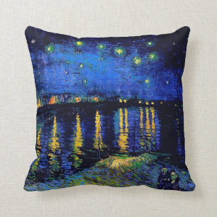 Sterrennacht over het Fine Art. van de Rhône Van Kussen