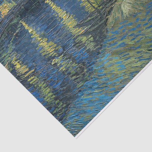 Sterrennacht over het ontkoppelingsdocument Rhône Tissuepapier (Detail)