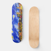 "Sterrennacht Over Savannah" van T.S. Tire Persoonlijk Skateboard (Voorkant)