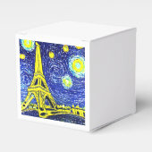 Sterrennacht Paris Frankrijk Bedankdoosjes (Voorkant Zijde)