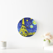 Sterrennacht Paris Frankrijk Ronde Klok (Huis)