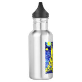 Sterrennacht Paris Frankrijk Waterfles (Links)