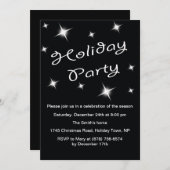 Sterrennacht Party Uitnodigingen (Voorkant / Achterkant)