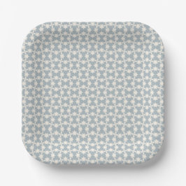 Sterrennacht Pattern Square Baby shower Bord