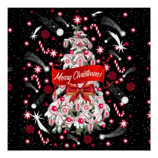 Sterrennacht Perfect Poster (Voorkant)