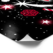 Sterrennacht Perfect Poster (Hoek)