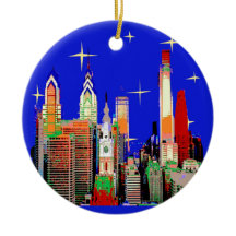 Sterrennacht Philadelphia, Abstracte hemel met ste