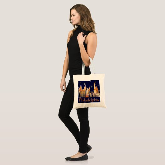 Sterrennacht Philadelphia Tote Bag (Voorkant (model))