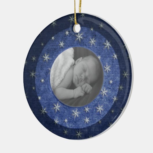 Sterrennacht Photo Keepomwille Keramisch Ornament (Links)