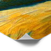 Sterrennacht Piramides Sfinx Egypt Poster (Hoek)