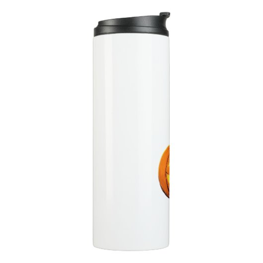 Sterrennacht Pompoen Halloween Van Gogh Thanksgivi Thermosbeker (Gedraaid links)