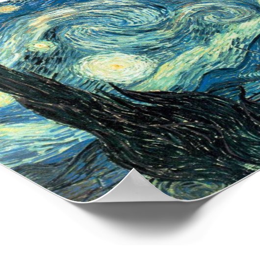 Sterrennacht Poster (Hoek)