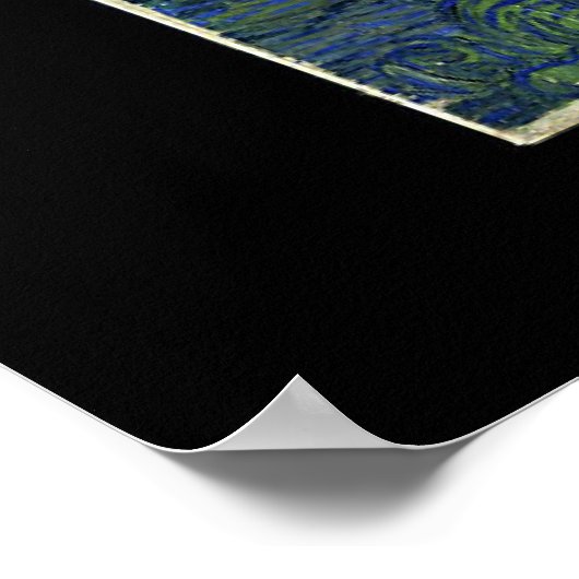 Sterrennacht Poster (Hoek)