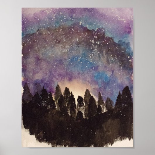 Sterrennacht Poster (Voorkant)