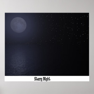 Sterrennacht Poster