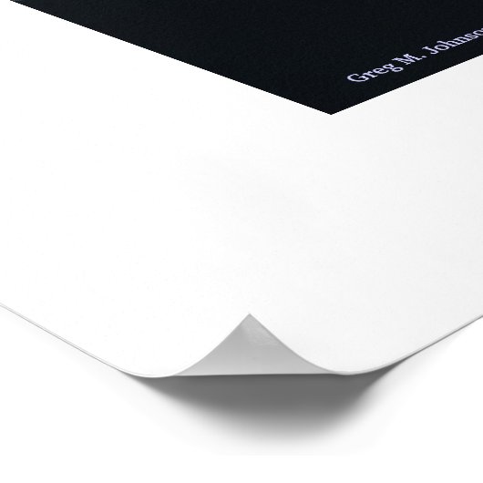 Sterrennacht Poster (Hoek)