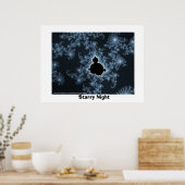 Sterrennacht Poster (Keuken)