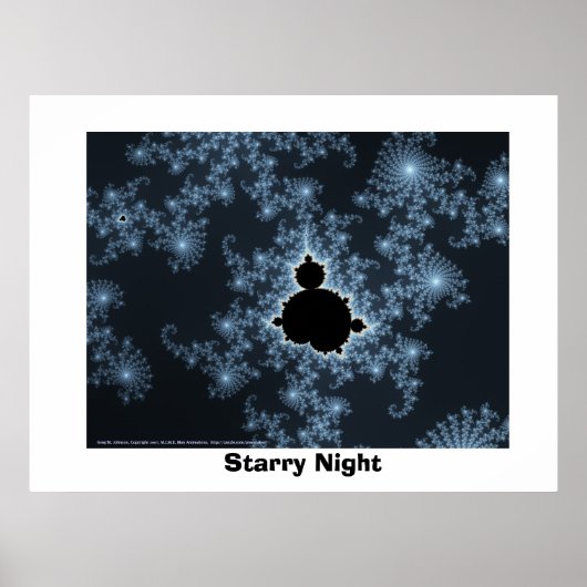 Sterrennacht Poster (Voorkant)