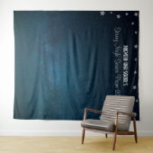 Sterrennacht Prom-feest Achtergrond  Wandkleed (In Situ (horizontaal))