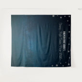 Sterrennacht Prom-feest Achtergrond  Wandkleed (Voorkant (horizontaal))