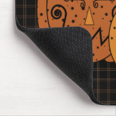 Sterrennacht Pumpkins Mousepad Muismat (Hoek)