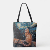 Sterrennacht Purefectie Tote Bag (Achterkant)