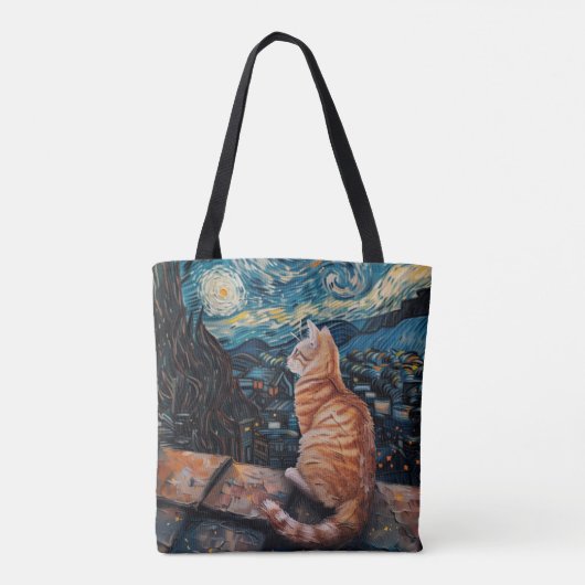 Sterrennacht Purefectie Tote Bag (Achterkant)