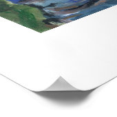 Sterrennacht Riverboat Poster (Hoek)