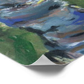 Sterrennacht Riverboat Poster (Hoek)