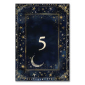 Sterrennacht Romance bruiloft Kaart (Achterkant)