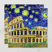 Sterrennacht Rome Italië (Voorkant / Achterkant)