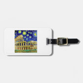 Sterrennacht Rome Italië Bagagelabel (Voorkant horizontaal)