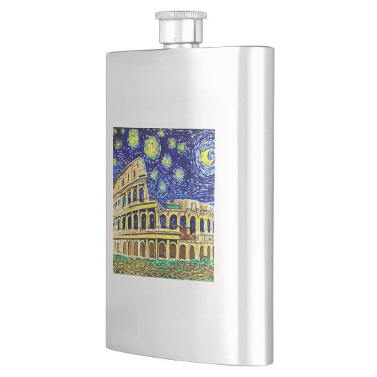 Sterrennacht Rome Italië Flacon (Links)