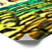 Sterrennacht Rome Italië Poster (Hoek)