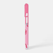 Sterrennacht Roze Vlammen – Esthetische Y2K iPhone 16 Hoesje (Linkerkant)