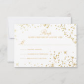 Sterrennacht RSVP-kaart RSVP Kaartje (Voorkant)