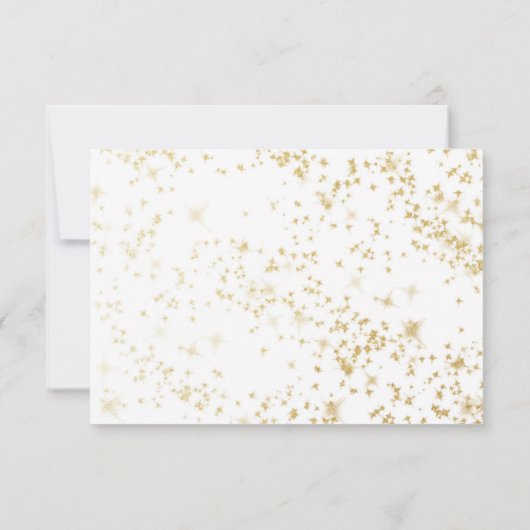 Sterrennacht RSVP-kaart RSVP Kaartje (Achterkant)