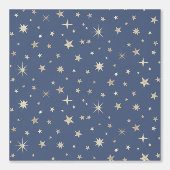 Sterrennacht Schattige Leuk Gender Neutraal Stoffi Behang (Voorkant)