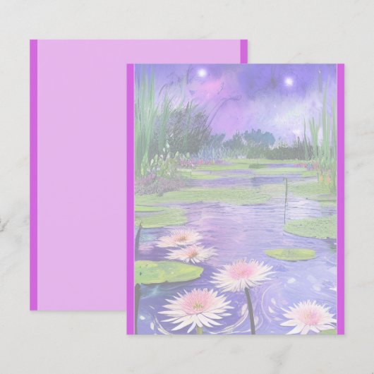 Sterrennacht schilderen bij de hond (Voorkant / Achterkant)