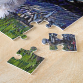 Sterrennacht - Schnauzer Pup #10 Legpuzzel (Zijkant)