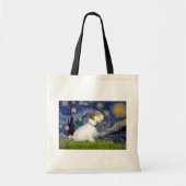 Sterrennacht - Sealyham Terrier (L) Tote Bag (Voorkant)
