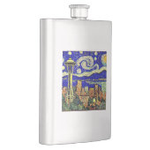 Sterrennacht Seattle Flacon (Rechts)