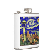 Sterrennacht Seattle Heupfles (Rechts)